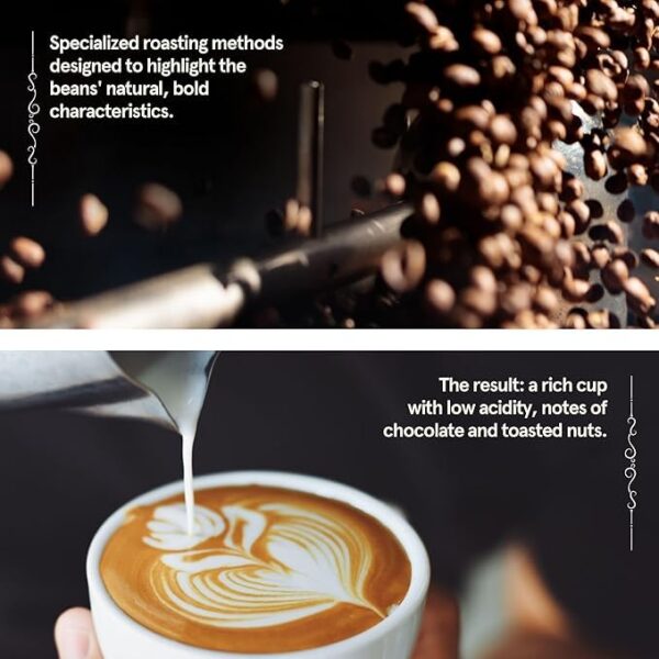 BROOKLYN COFFEE Whole Bean, Classic Dark Roast (2lb) Bold, Smooth Taste, Intense Aroma - Fresh Bulk Coffee Beans Roasted Weekly in NYC - Image 5